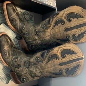 Lucchese Handmade Pearl Ombre Rita Boots - Square